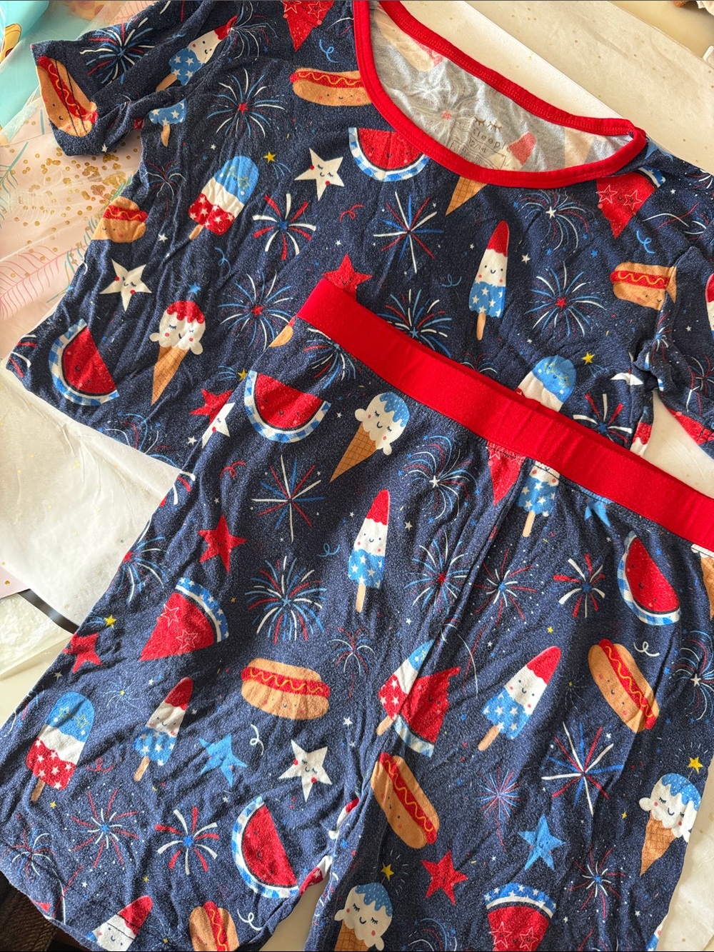 Little Sleepies size 12/14 *Has Wash Wear- Pictured